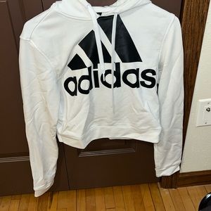 Cropped adidas sweatshirt